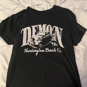 John Galt black huntington beach t-shirt